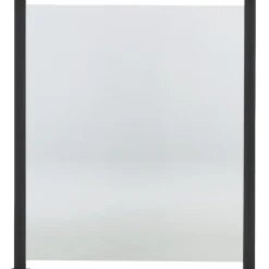 Lasikaidepaneeli Hortus alumiinitolpille 100x80cm kirkas lasi