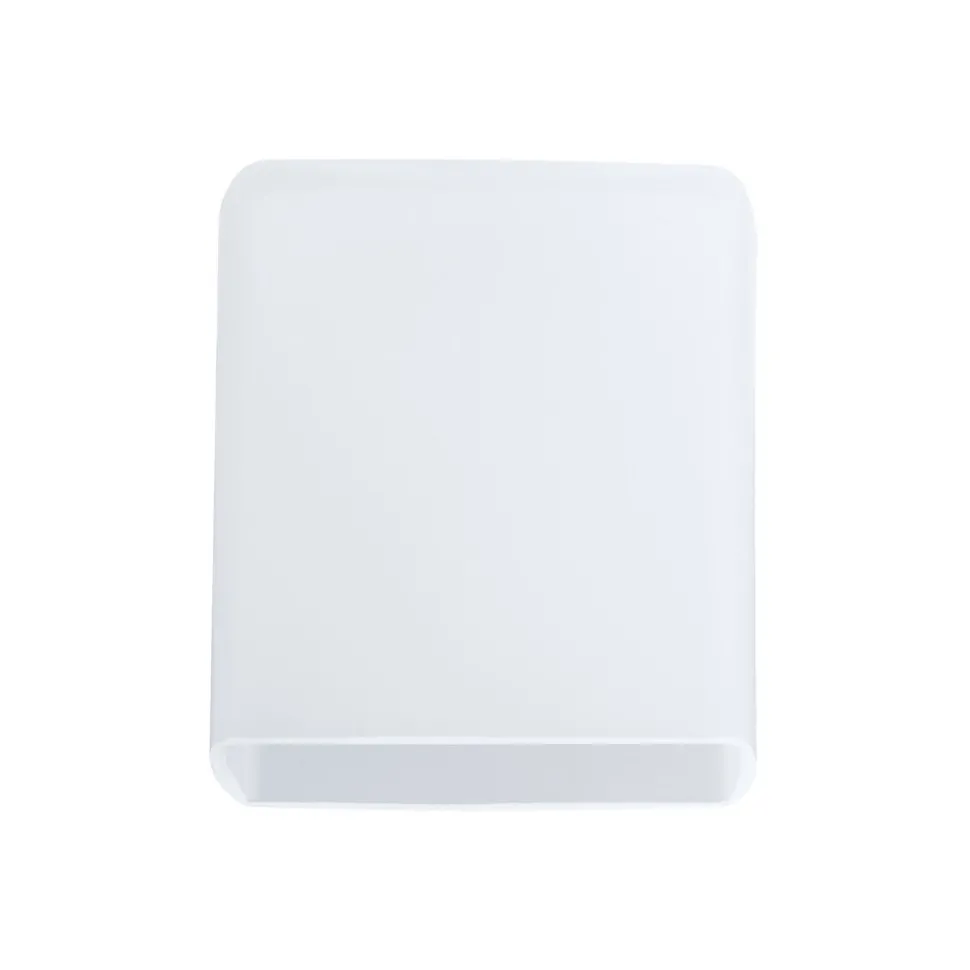Lasikupu DecoSystems Quad Ø 75x80 mm valkoinen