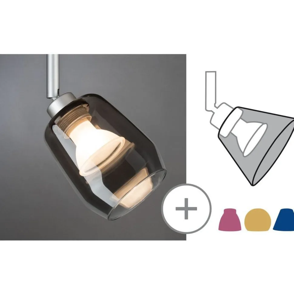Lasikupu Paulmann URail DecoSystems Vento, 8cm, eri värejä
