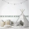 Lastenhuoneen boordi Kids Walls 45802, vinyylipinta, 0.18x5m, eläin, vihreä