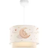 Lastenhuoneen riippuvalaisin Linento Lighting 241441 valkoinen