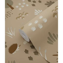 Lastenhuoneen tapetti Esta To The Moon And Back 139410, non-woven, ruskea, metsä