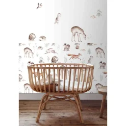 Lastenhuoneen tapetti Esta To The Moon And Back 139399, non-woven, valkoinen