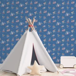Lastenhuoneen tapetti Galerie Tiny Tots 2 G78410-12, avaruus