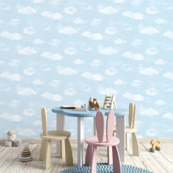 Lastenhuoneen tapetti Galerie Tiny Tots 2 G78356-59, pilvi