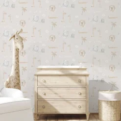 Lastenhuoneen tapetti Galerie Tiny Tots 2 G78378-79, eläin
