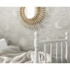 Lastenhuoneen tapetti Littlephant Happy Cloud, pilvi, harmaa/beige