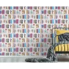 Lastenhuoneen tapetti Sandudd Disney Bookshelf 106455, Disney, monivärinen