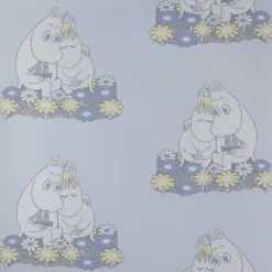 Lastenhuoneen tapetti Sandudd Muumi 4909-2, 0,53x11,2m, sininen, non-woven