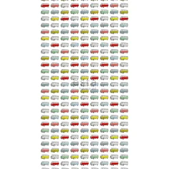 Lastenhuoneen tapetti WallpaperXXL Vintage Transporters 158713, 46.5cmx8.37m, auto, monivärinen