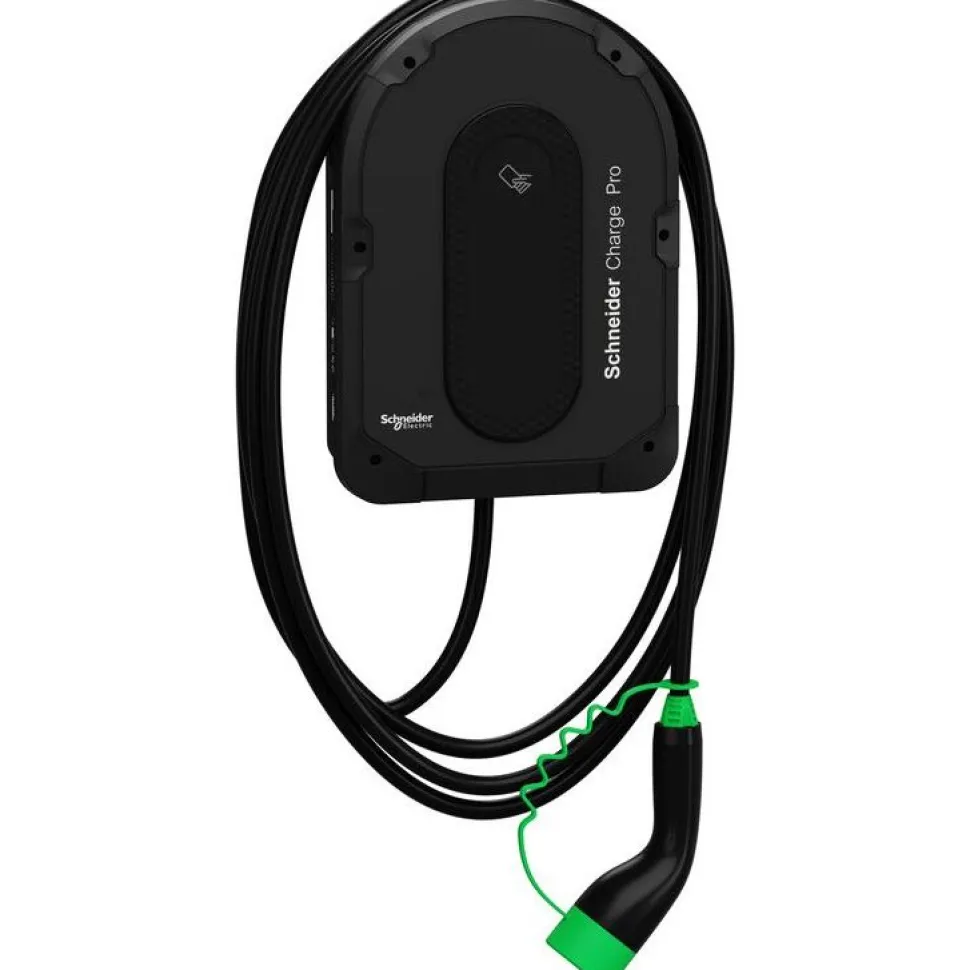 Latausasema Schneider Charge Pro, Type2, 22kW(3x32A), 7m kaapeli,RFID, wifi