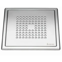 Lattiakaivon kansi Smedbo Outline Neliö 200x200 kiillotettu rst
