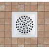 Lattiakaivon kansi vanhaan muoviseen lattiakaivoon PP-Tuote neliö RST 152 x 152 mm