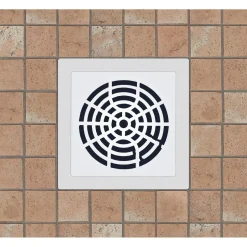Lattiakaivon kansi vanhaan muoviseen lattiakaivoon PP-Tuote neliö RST 152 x 152 mm