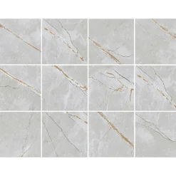 Lattialaatta Pukkila Imperial, 10x10cm, matta, lasitettu, liimatäpläarkki