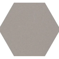 Lattialaatta Pukkila Natura 6-kulmainen Vaaleanharmaa himmeä sileä 115x100 mm