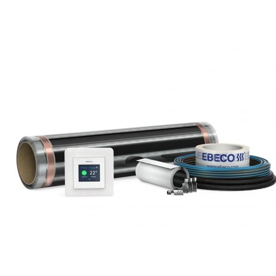 Lattialämmityskelmupaketti Ebeco FOIL KIT 500 40 cm lämmitysleveys 13.5 m max 6 m2 380 W