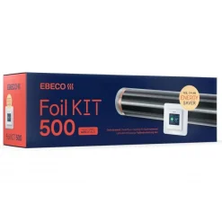 Lattialämmityskelmupaketti Ebeco FOIL KIT 500 40 cm lämmitysleveys 18 m 6-8 m2 500 W