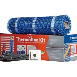 Lattialämmitysmatto Ebeco Thermoflex Kit 200, eri vaihtoehtoja