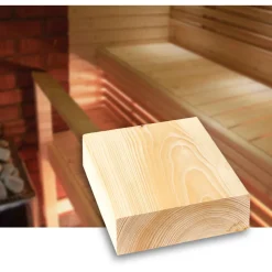 Laudelauta Tuuli Sauna SHP, 45x145mm, TK, kuusi, puuvalmis