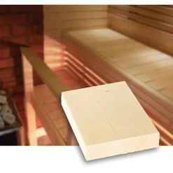 Laudelauta Tuuli Sauna SHP, 28x120mm, TK, kuusi, puuvalmis