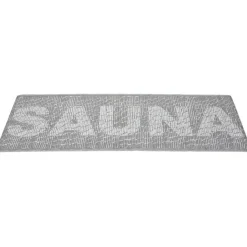 Laudeliina Jokipiin Pellava Saunatikut 45x160 cm valkoinen/musta