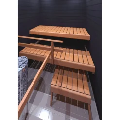 Laudepaketti Prosauna Basic 240 leveys max 2400 mm leppä 53/53