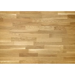 Lautaparketti Baltic Wood Country Tammi, 3-sauva, 13,3mm, mattalakattu