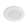 LED-alasvalo Airam Slim Duo IP44 8W/830/840 Dim valkoinen