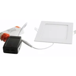 LED alasvalo FTLIGHT Slim Style High Power Square, 9W, IP22, eri vaihtoehtoja
