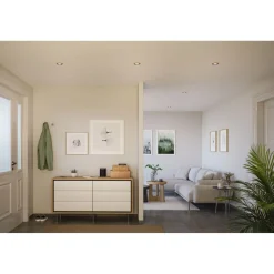 LED-alasvalo Paulmann Lanati Ø84mm upotettava 30° 6W 470lm 2700K