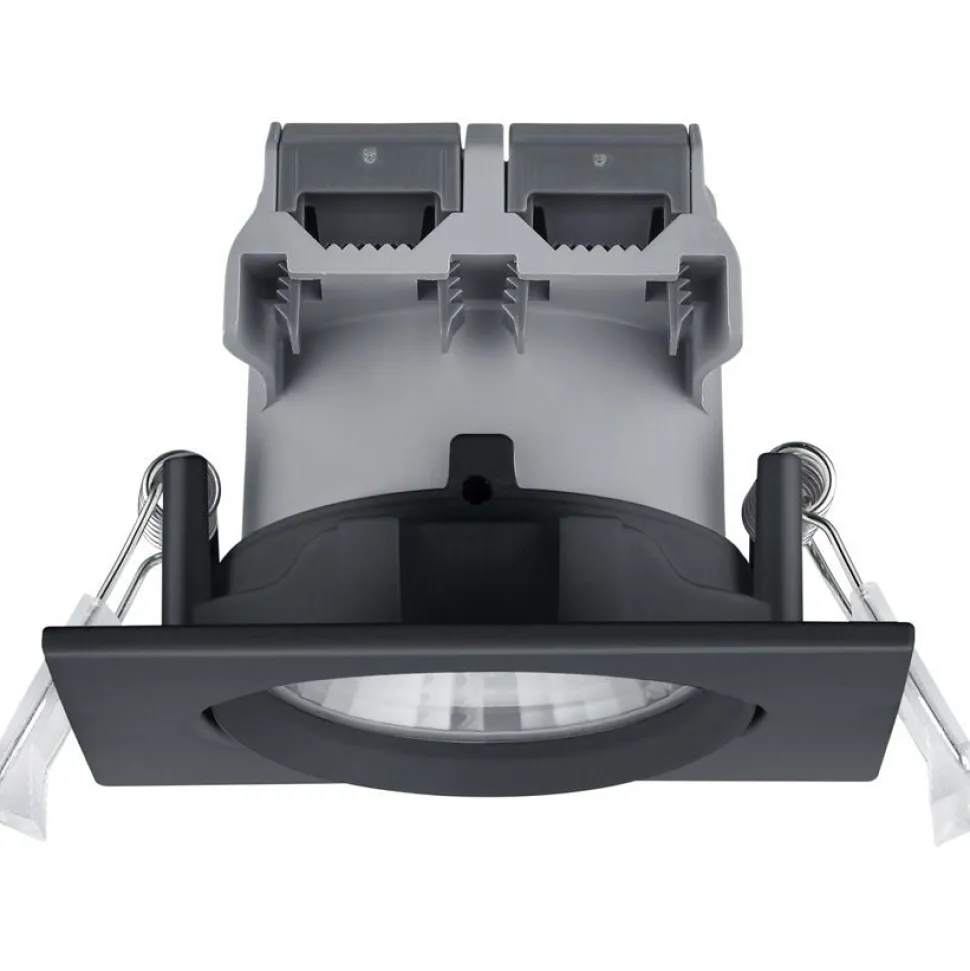 LED-alasvalo Trio Pamir 85x54x85 mm IP23 mattamusta