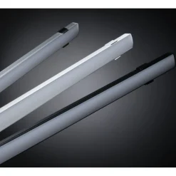 LED-asennuslista FTLIGHT Regular läpikuultava kansi 2000x17x8mm eri värejä