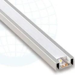 LED-boordilistan ulkokulmapala Euroshrink E-301A, alumiini, eri värejä