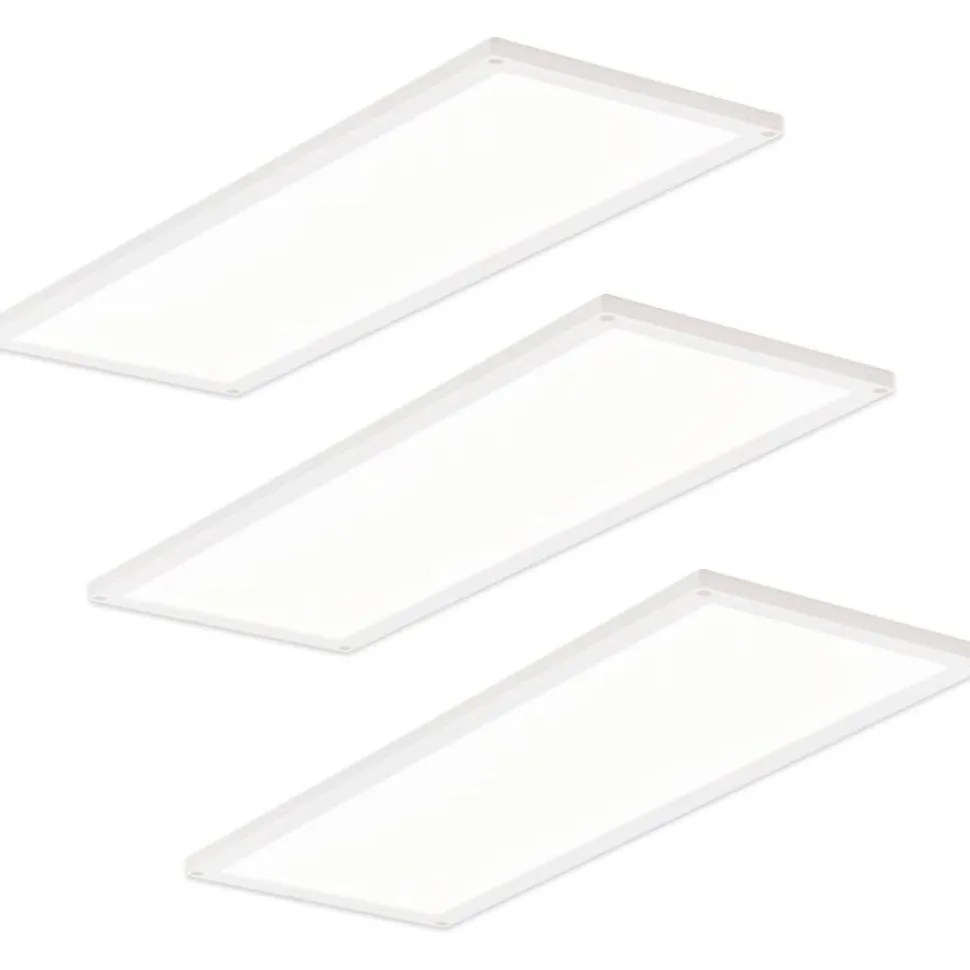 LED-kalustevalaisinsetti Limente LED-Flat 22 3x7.6 W valkoinen