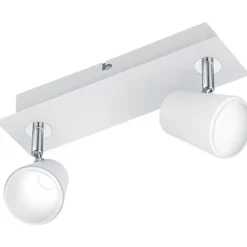 LED-katto/seinäspotti Trio Narcos 95x285 mm valkoinen