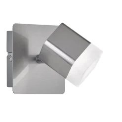 LED-kattospotti Trio Roubaix 115x100x100 mm harjattu teräs
