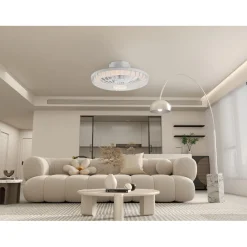 Led-kattotuuletinvalaisin FocusLight Milano Led Ø48cm, 2800lm