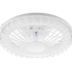 Led-kattotuuletinvalaisin FocusLight Milano Led Ø48cm, 2800lm
