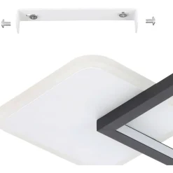 LED-Kattovalaisin Eglo Gafares 15W 33x33cm kaukosäädin eri värejä