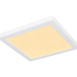 LED-kattovalaisin Globo Lasse, 3000-6500K, neliö, eri kokoja ja värejä