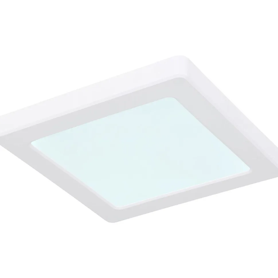 LED-kattovalaisin Globo Lasse, 3000-6500K, neliö, eri kokoja ja värejä
