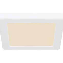 LED-kattovalaisin Globo Lasse, 3000-6500K, neliö, eri kokoja ja värejä