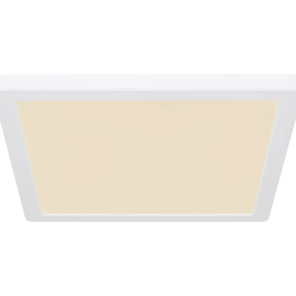 LED-kattovalaisin Globo Lasse, 3000-6500K, neliö, eri kokoja ja värejä