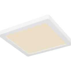 LED-kattovalaisin Globo Lasse, 3000-6500K, neliö, eri kokoja ja värejä