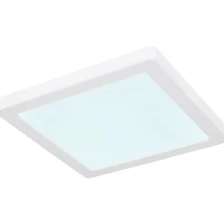 LED-kattovalaisin Globo Lasse, 3000-6500K, neliö, eri kokoja ja värejä