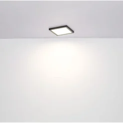 LED-kattovalaisin Globo Lasse, 3000-6500K, neliö, eri kokoja ja värejä