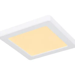 LED-kattovalaisin Globo Lasse, 3000-6500K, neliö, eri kokoja ja värejä