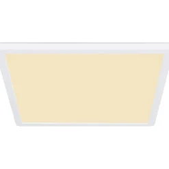 LED-kattovalaisin Globo Sapana IP44 29,4x29,4 cm eri värejä