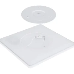 LED-kattovalaisin Globo Sapana IP44 29,4x29,4 cm eri värejä